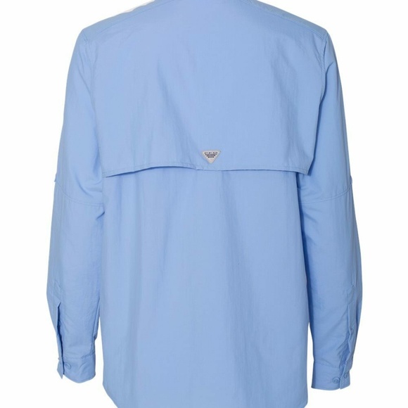 Columbia Blue PFG Bahama Long-Sleeve Shirt M - Picture 10 of 10